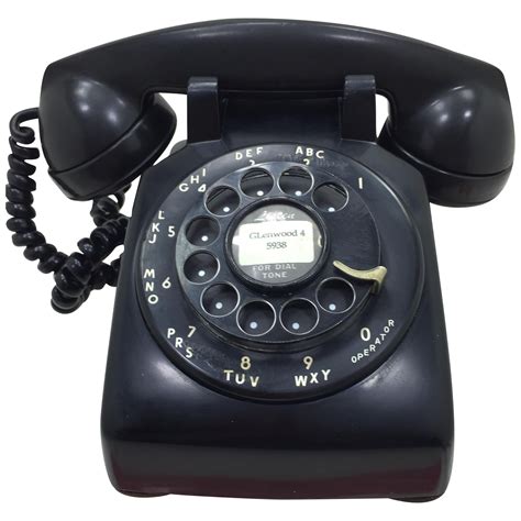 western electric rotary dial phone